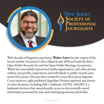 photo for Luers Addresses New Jersey Society of Professional Journalists