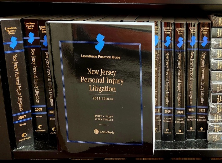 17th Edition of Practice Guide to New Jersey Personal Injury Litigation Published