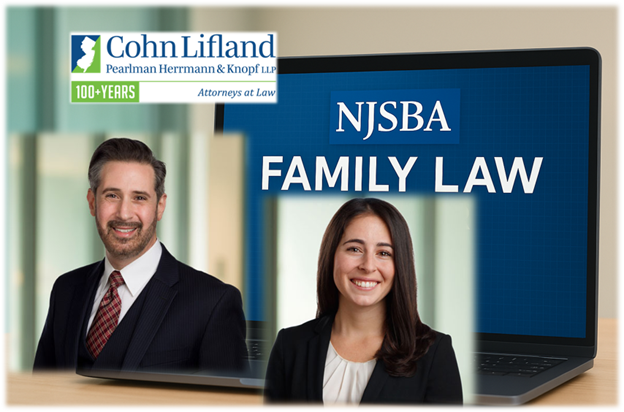 Photo for Cohn Lifland Attorneys to Speak at NJSBA’s Post-Judgment Family Law Program